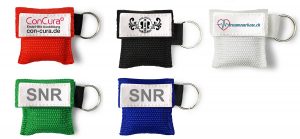 10pcs Schlüsselanhänger Tasche CPR Maske Training Notfall Erste Hilfe  Beatmungsschild Tragbare künstliche Beatmung